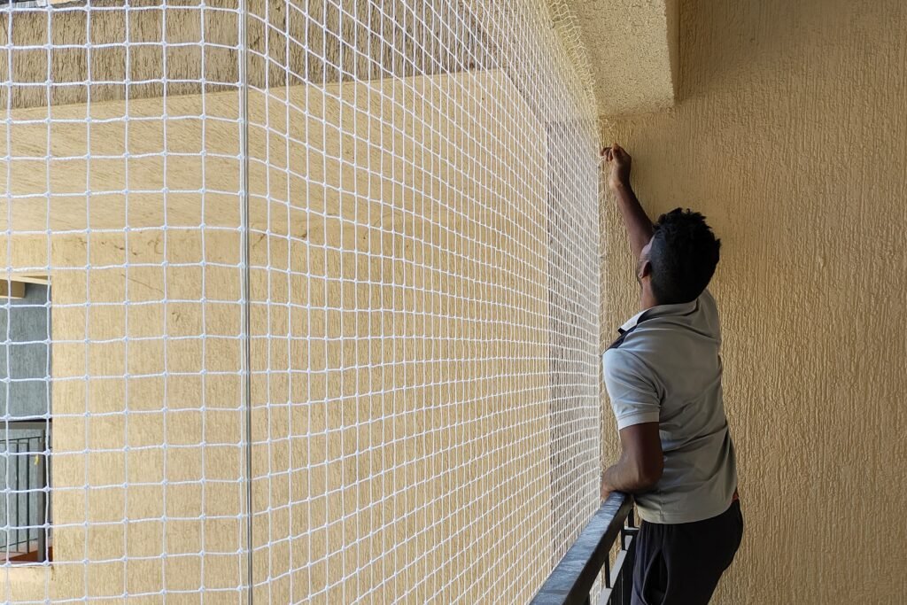 Invisible Bird Net / Pigeon Net in Navalur at Cheap Price | Nearby Service